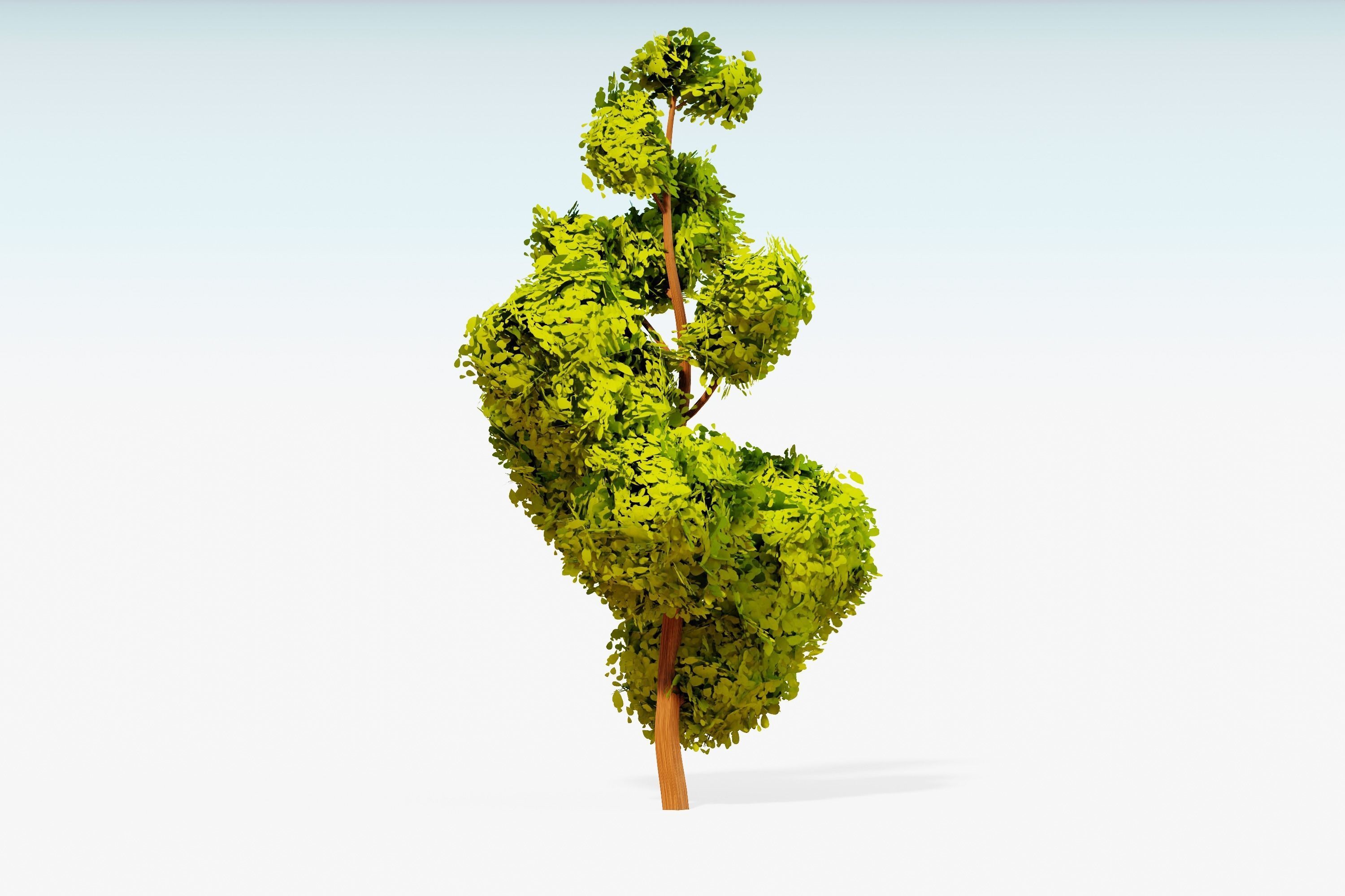 Stylized Trees Pack 55 Trees Low-poly 3D model_21