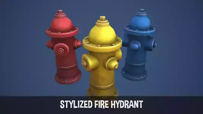 Stylized Fire Hydrant