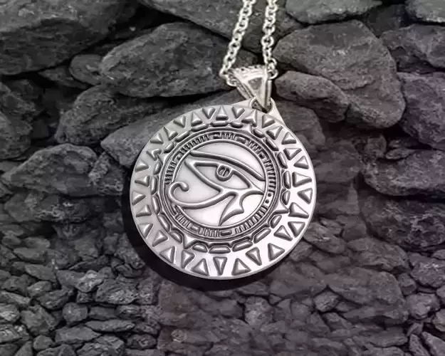 Eye Horus Pendant Ancient Egypt Pharaonic