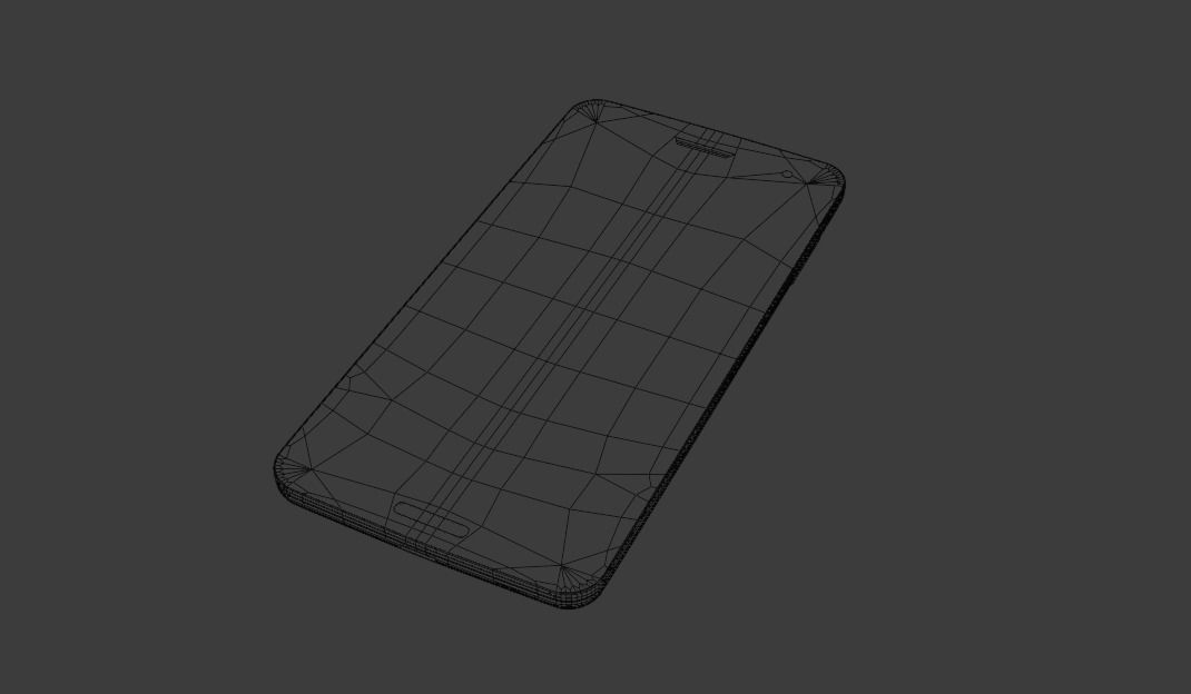Cell phone Free low-poly 3D model_3