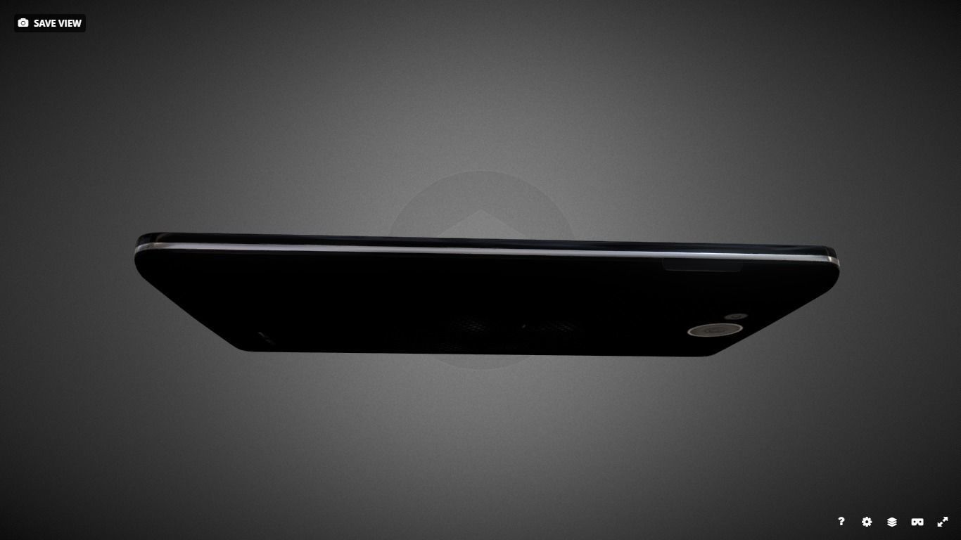 Cell phone Free low-poly 3D model_1