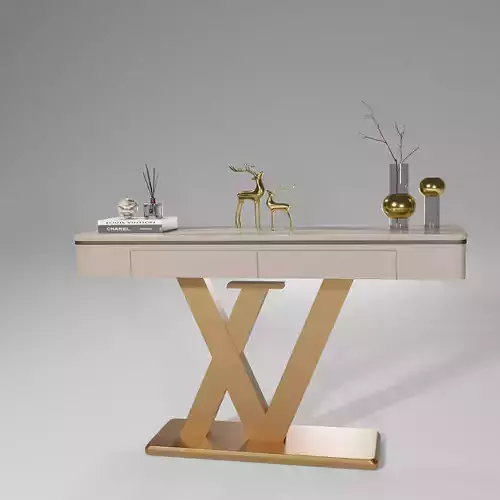 Porch Luxury console 3D Model