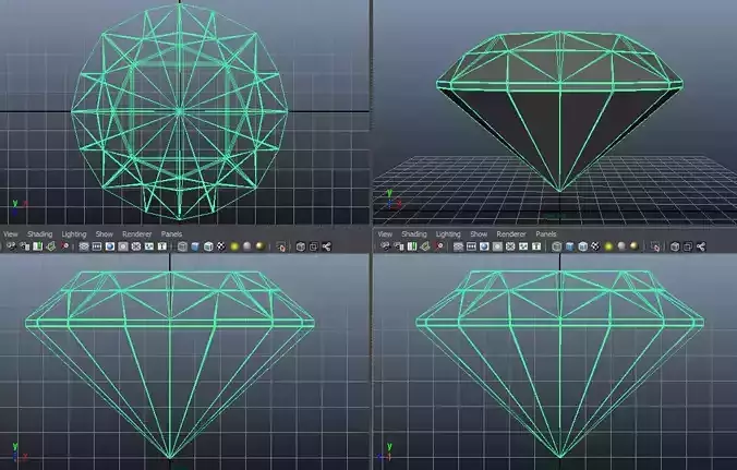 3D - Diamond