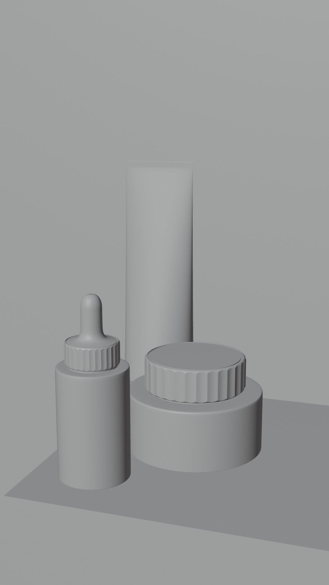Cosmetic set 3D model_4