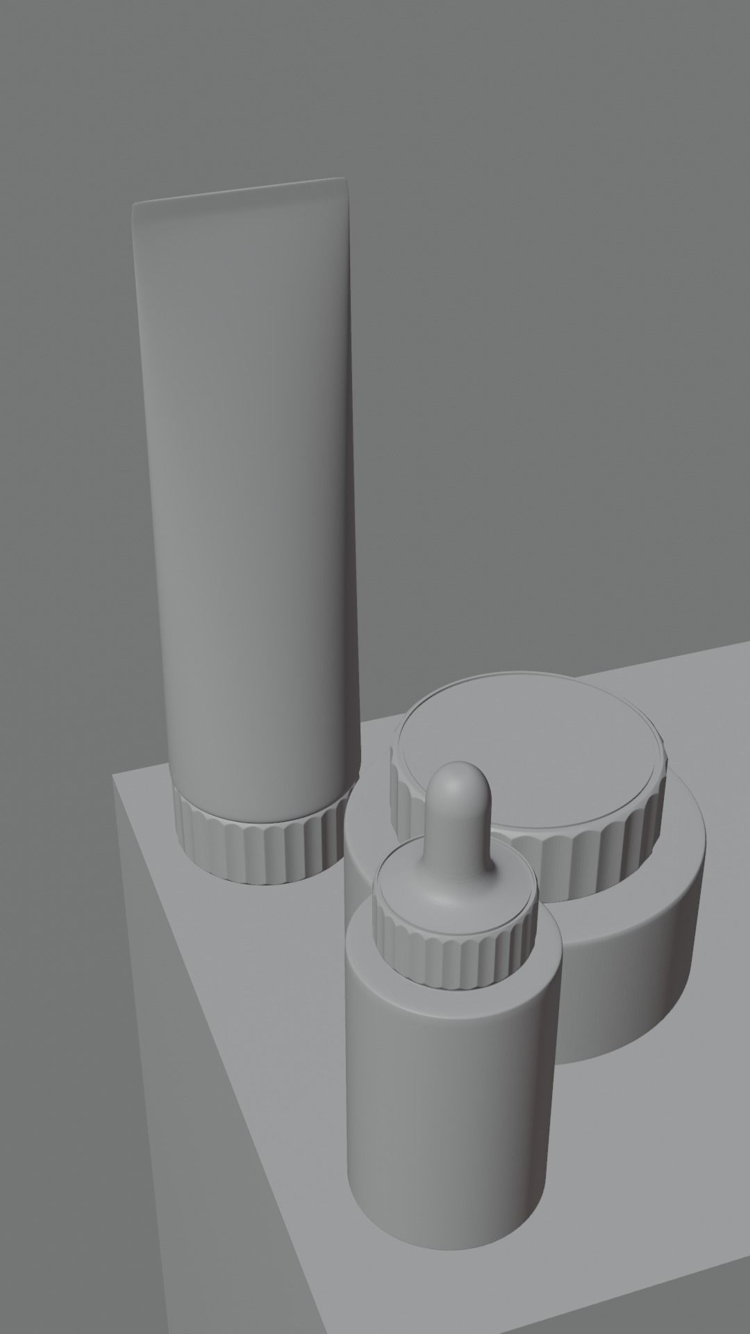 Cosmetic set 3D model_5