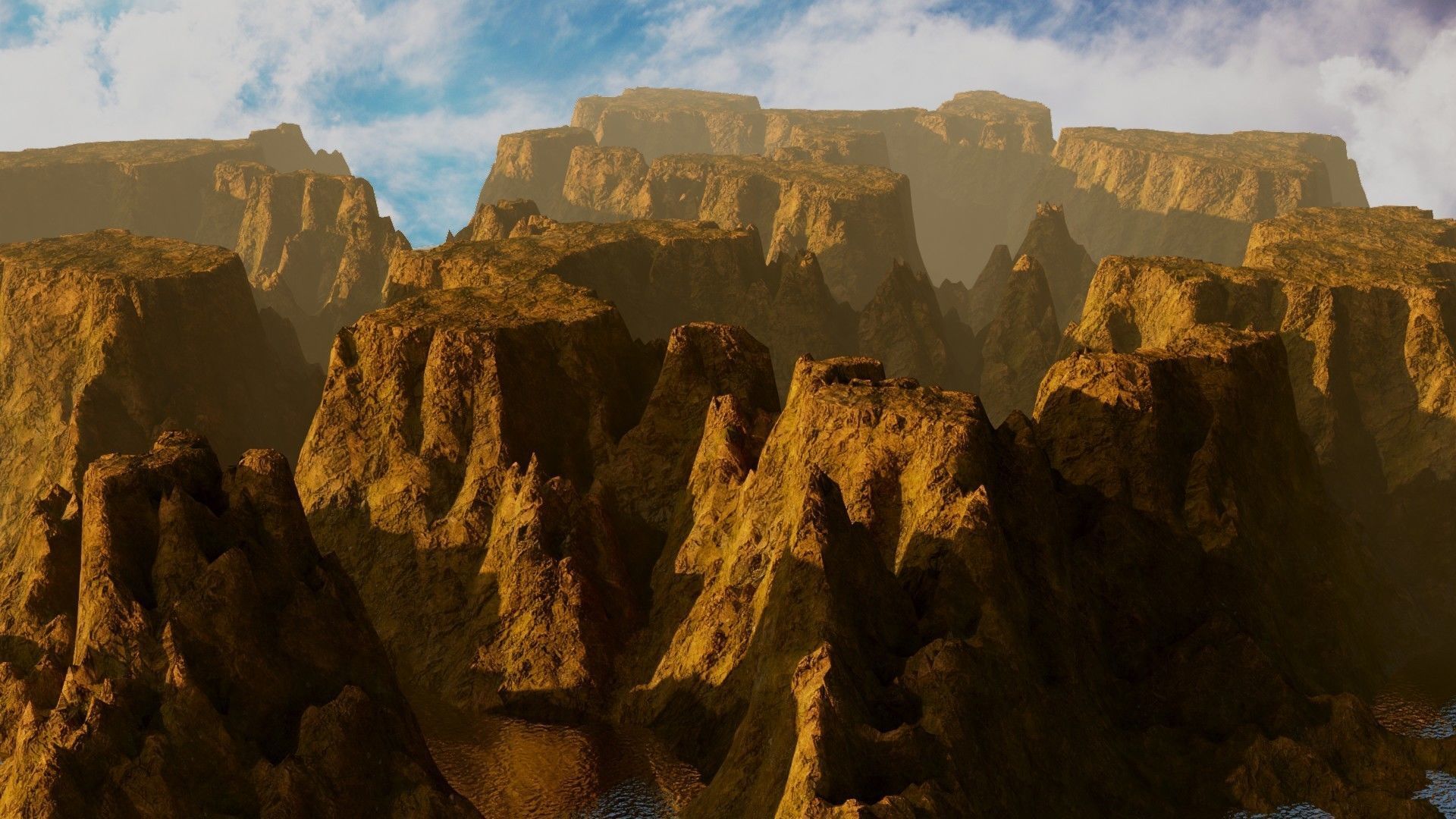 Mountain Rocks 3D model_4