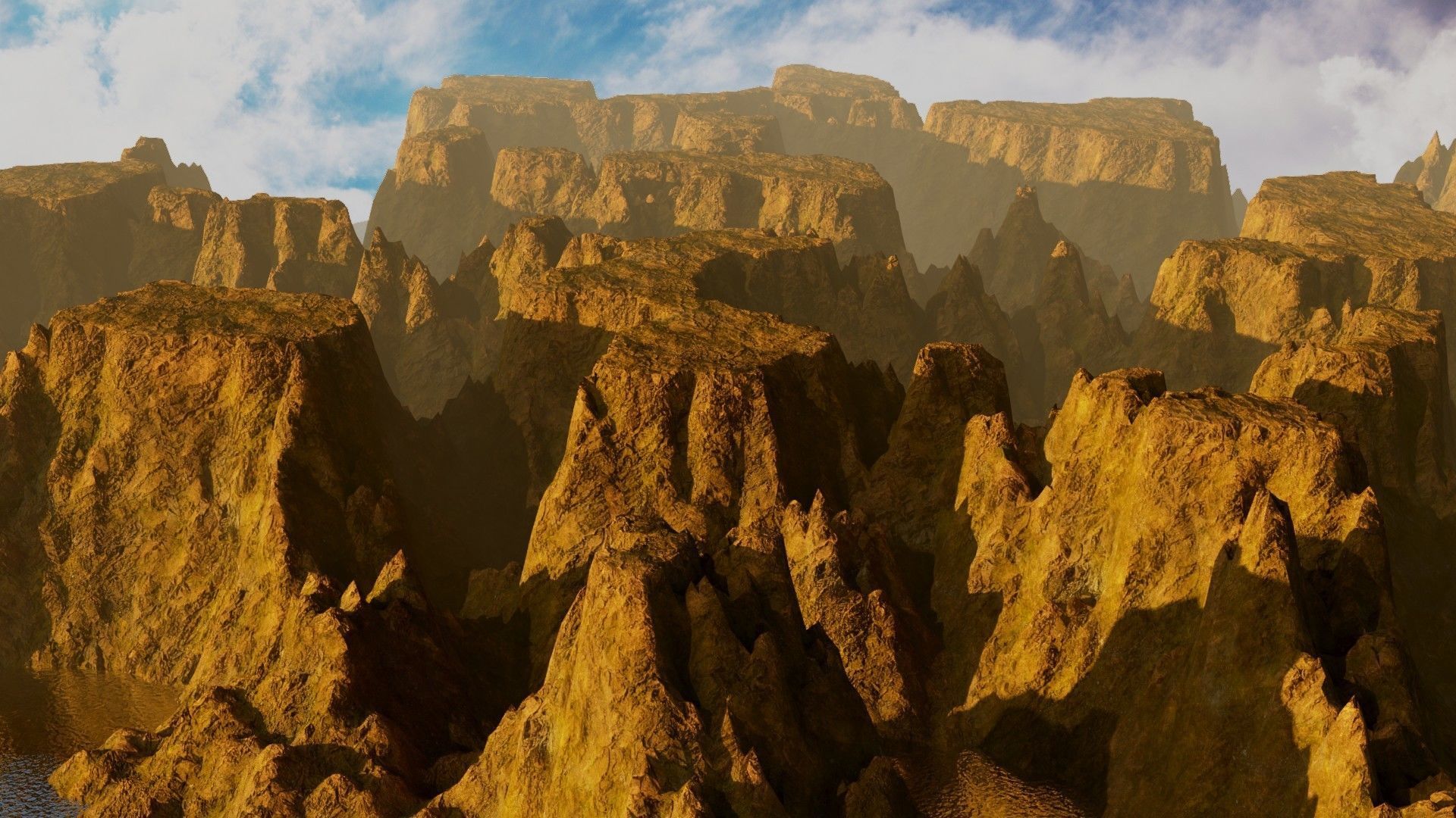 Mountain Rocks 3D model_5
