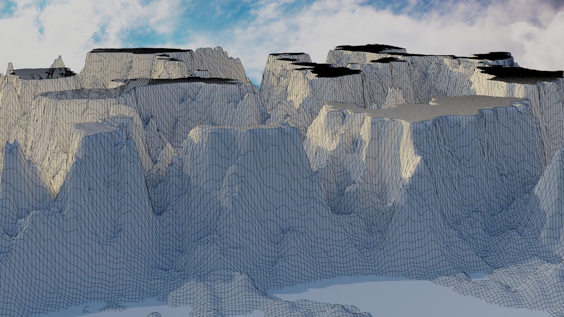 Mountain Rocks 3D model_10