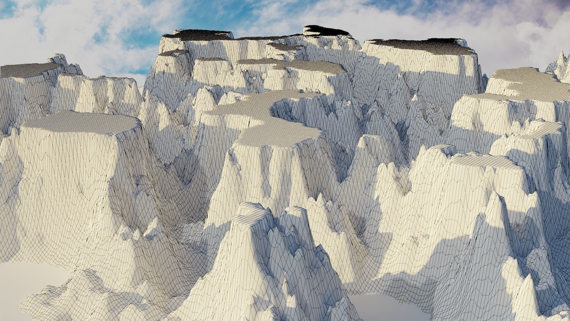 Mountain Rocks 3D model_12