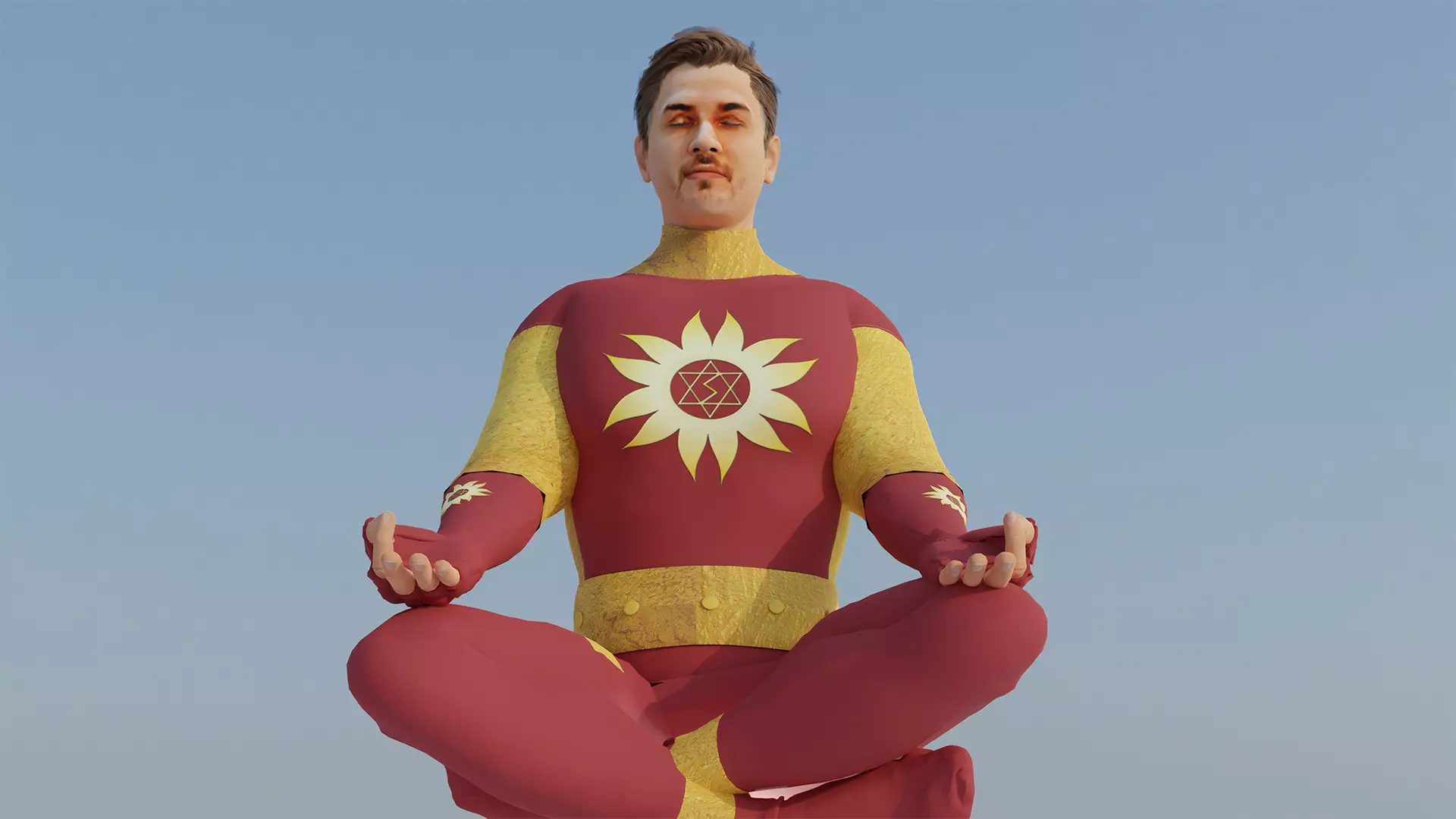 Indias First Superhero Shaktiman 3D model_0