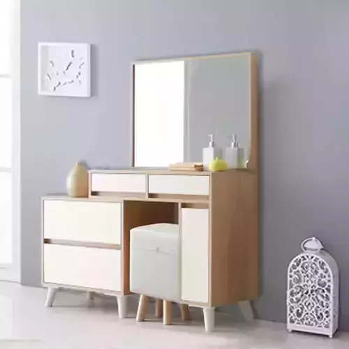Amy Extension Extendable Dressing Table