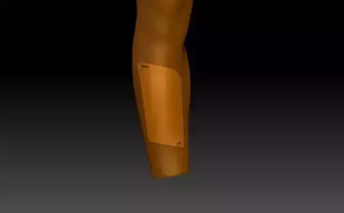 SHIN GUARDS SHIN-GUARDS SHINGUARDS STL 3D print model