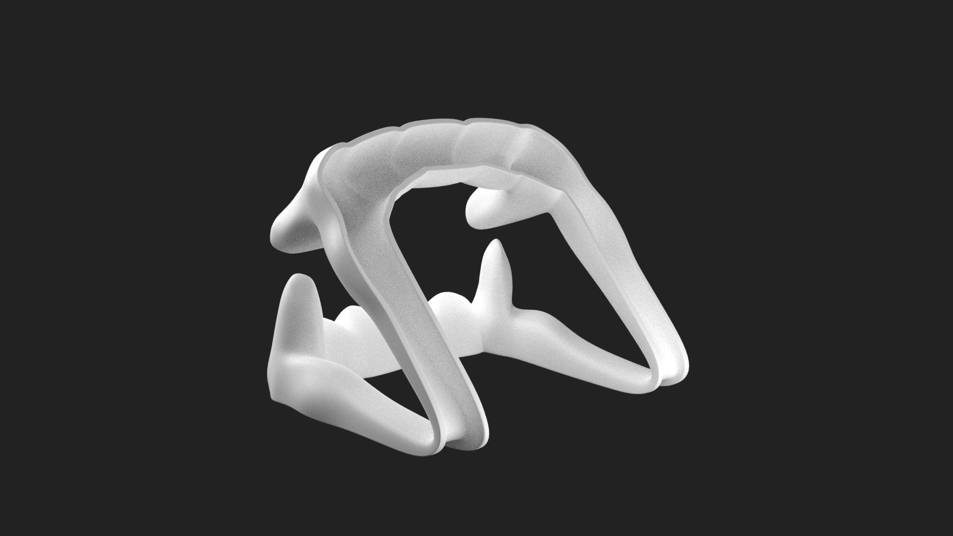 Practical Joke Ivories of a Vampire 3D model 3D printable CGTrader