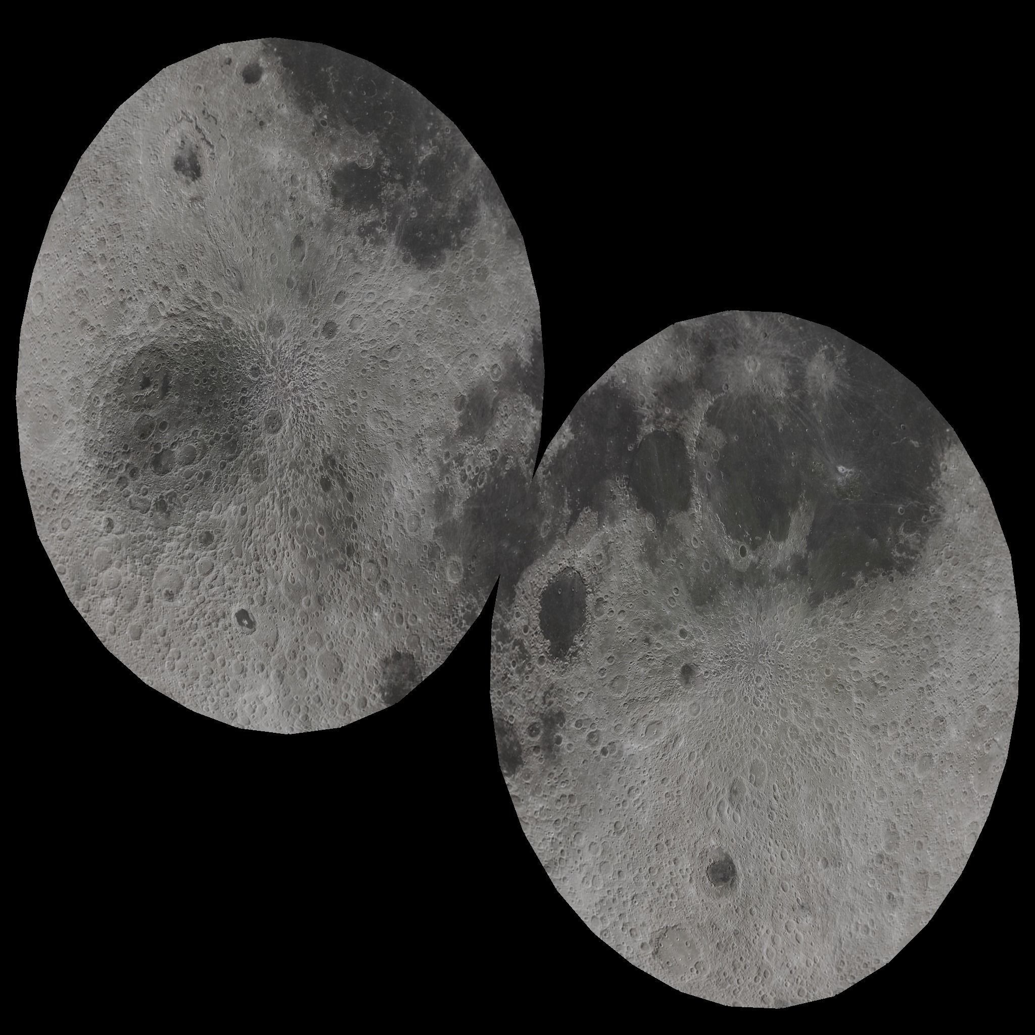 Solar system Moon Free 3D model_1