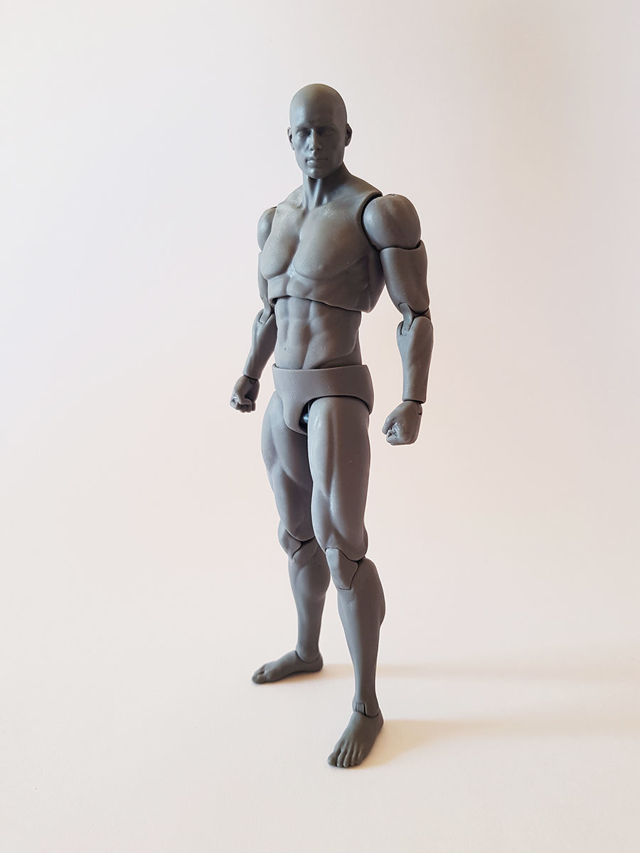 Articulated Action Figure 3D print model_3
