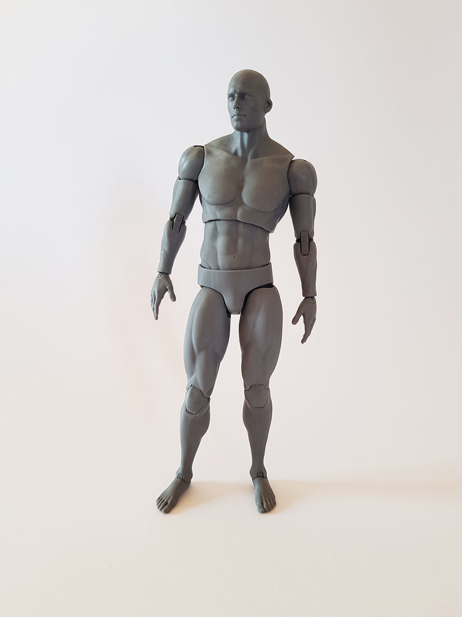 Articulated Action Figure 3D print model_2