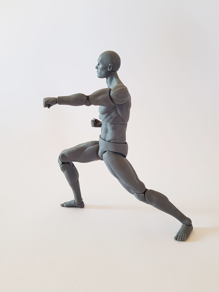 Articulated Action Figure 3D print model_5