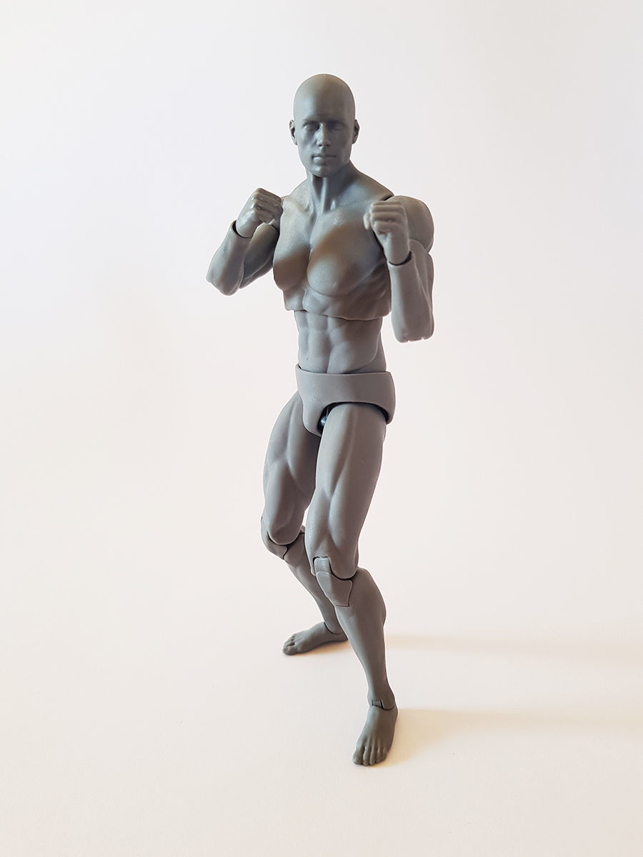 Articulated Action Figure 3D print model_4