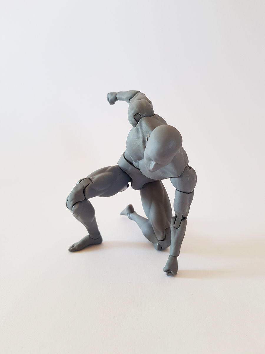 Articulated Action Figure 3D print model_8