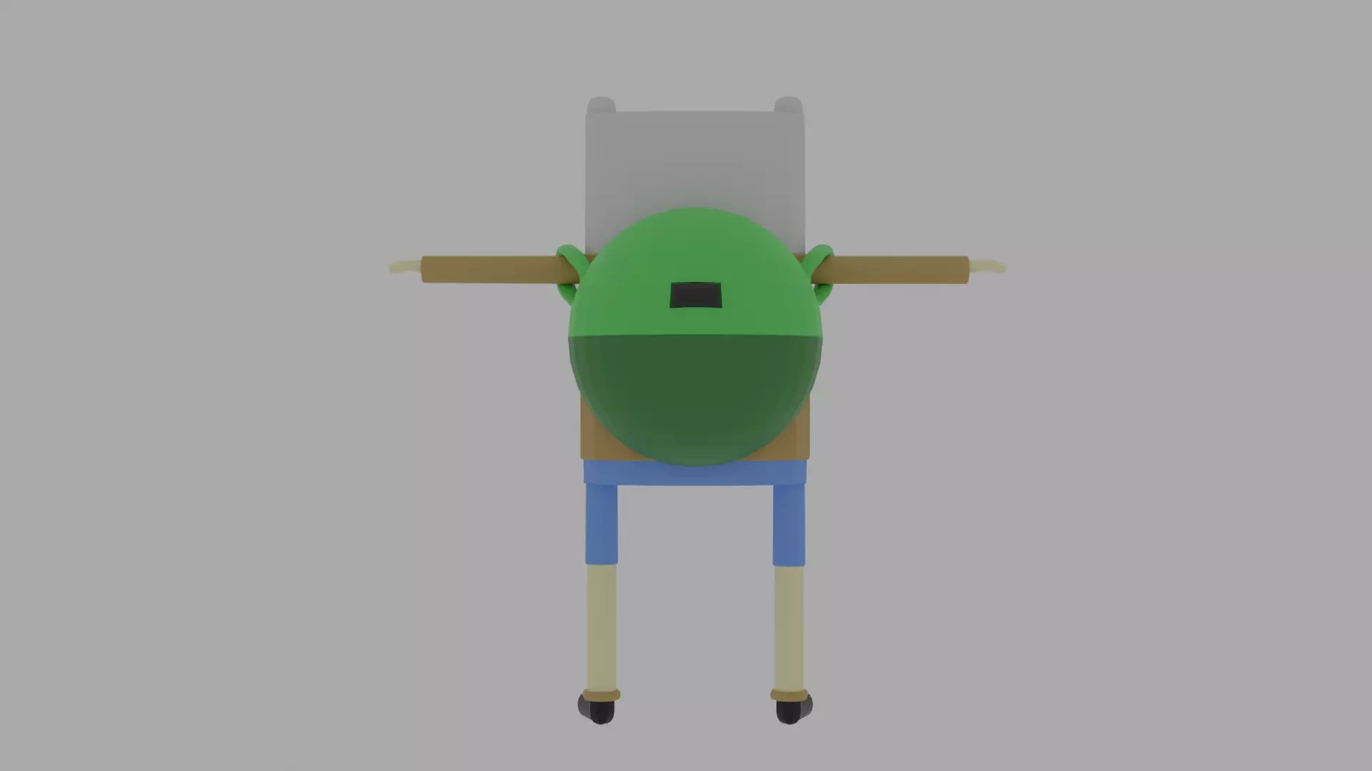 Boy like from Adventure time Free 3D model