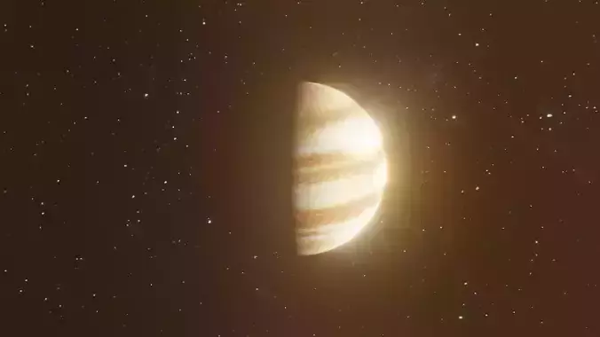 Solar system in Jupiter Free 3D model