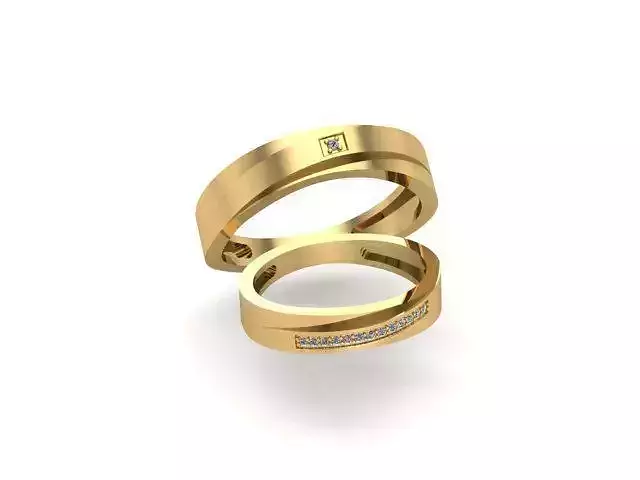Wedding ring set