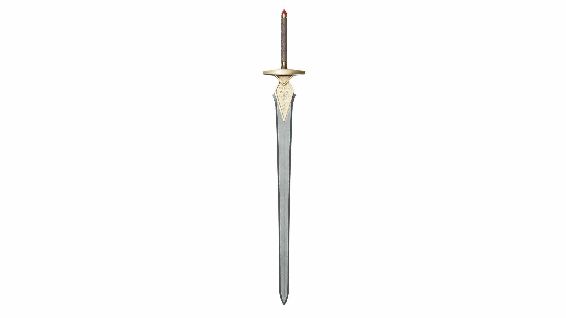 Longsword 3D model_1