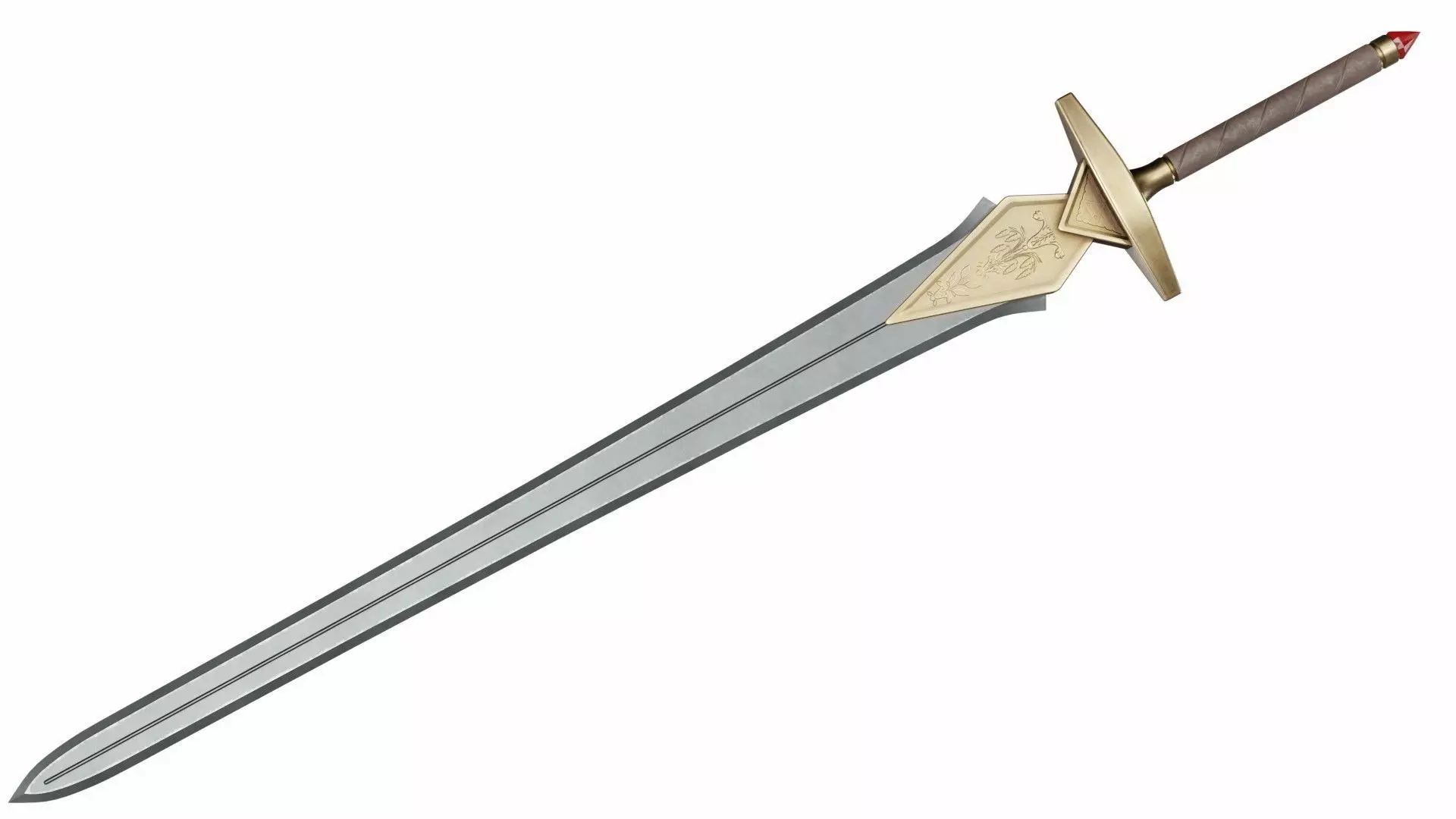 Longsword 3D model_0