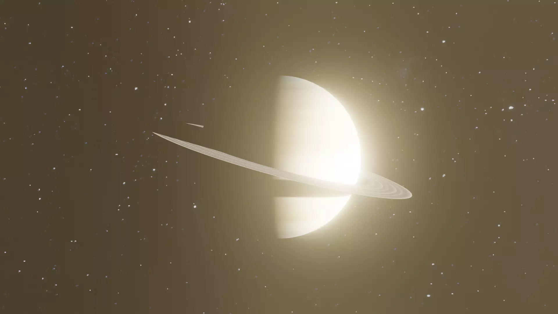 Solar system in saturn Free 3D model