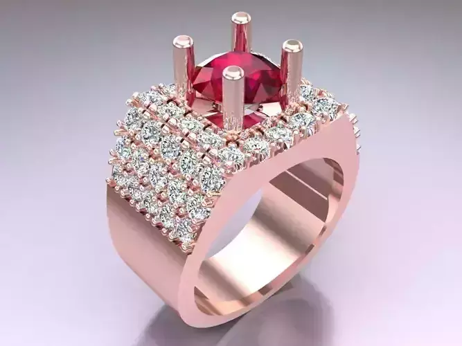 Diamond Rings - Mens Ring - N4219