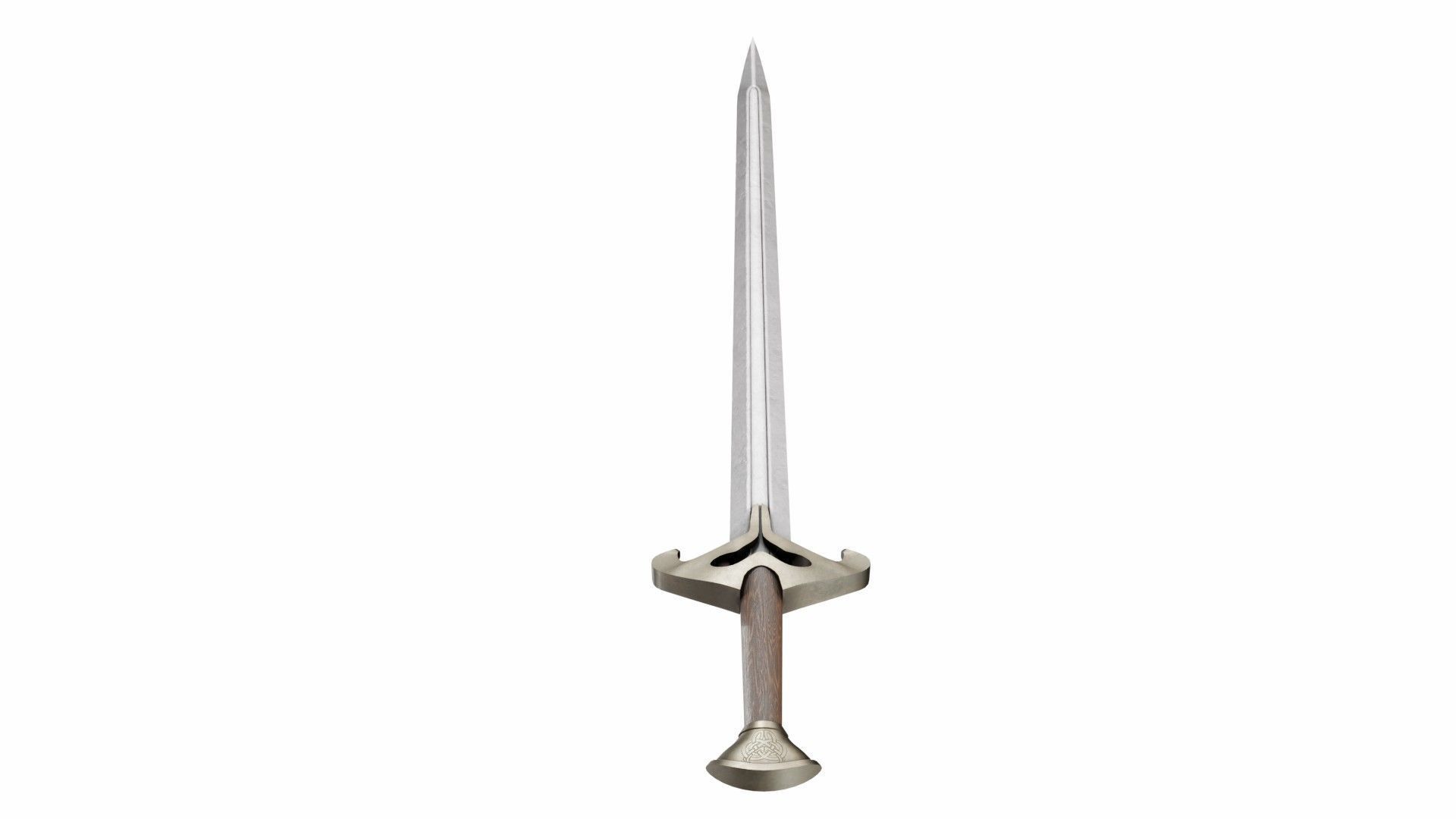 Longsword 4 3D model_4