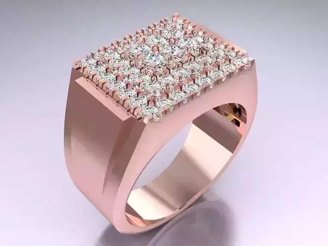 Diamond Rings - Mens Ring - N187