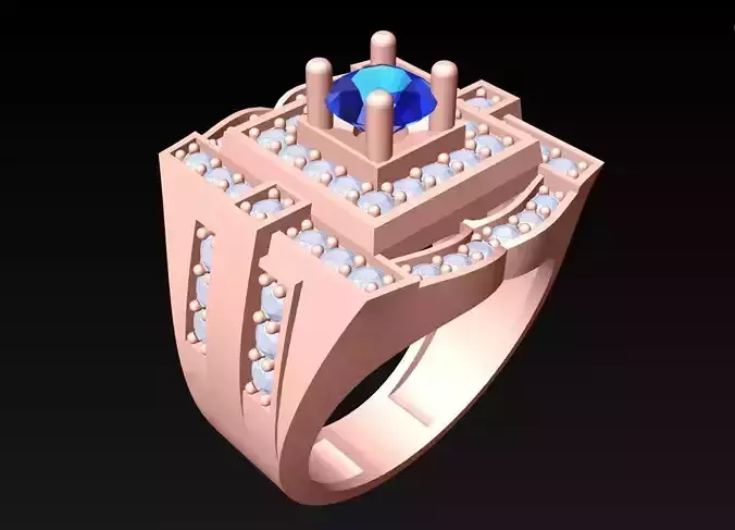 Diamond Rings - Mens Ring - N331