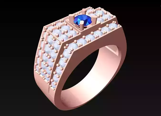 Diamond Rings - Mens Ring - N3146