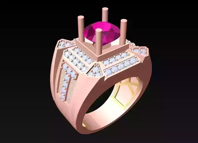 Diamond Rings - Mens Ring - N6317