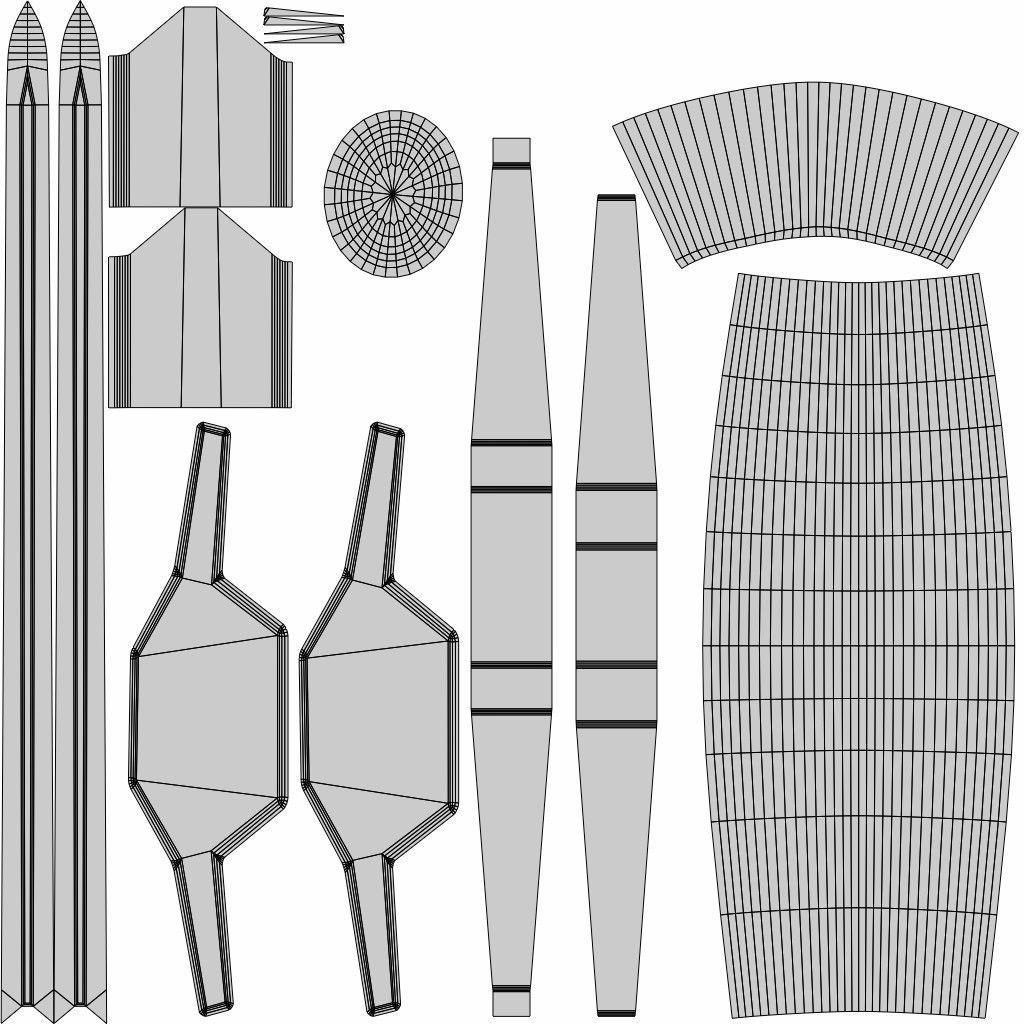Longsword 7 3D model_7