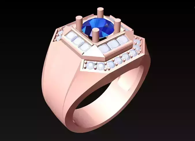 Diamond Rings - Mens Ring - N3132