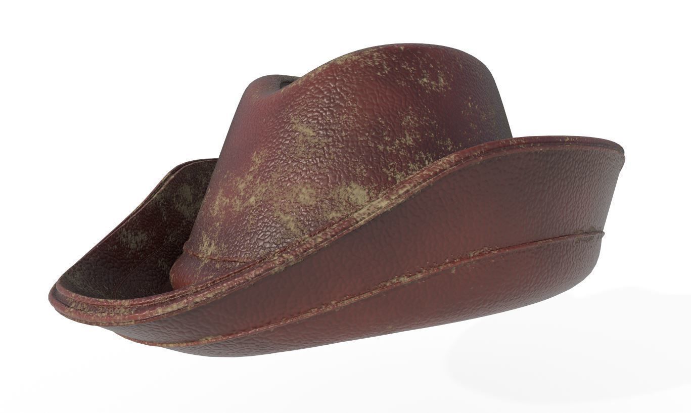 Cowboy Hat 3D model_2