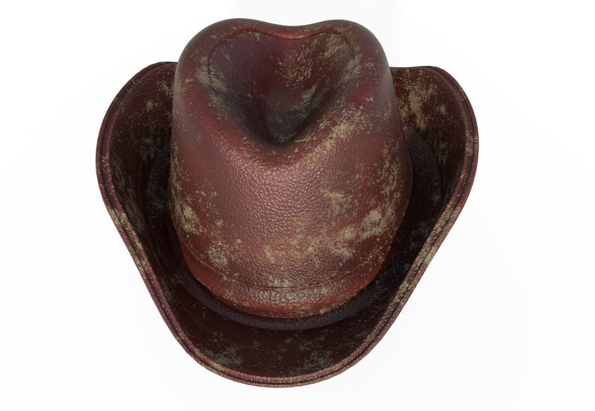 Cowboy Hat 3D model_1