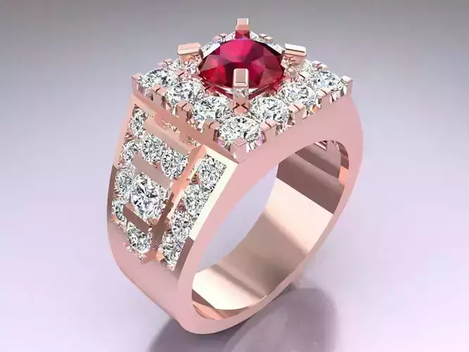 Diamond Rings - Mens Ring - N3130