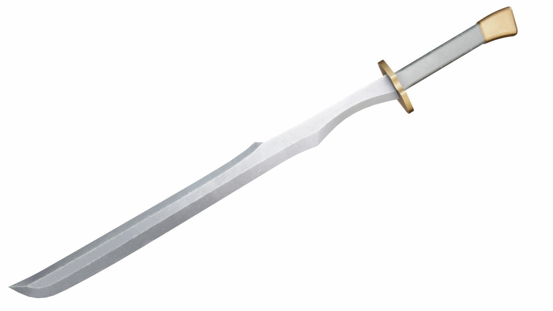 Collection of 16 longswords 3D model_27