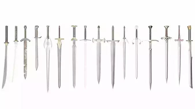 Collection of 16 longswords