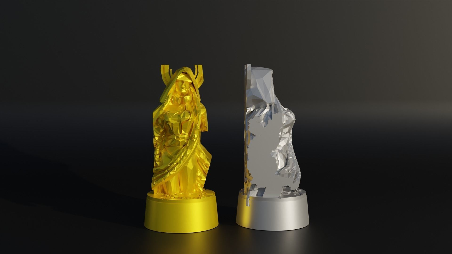 CyberPunk Chess Set - Game Chess With 6 Different Model 3D print model_16