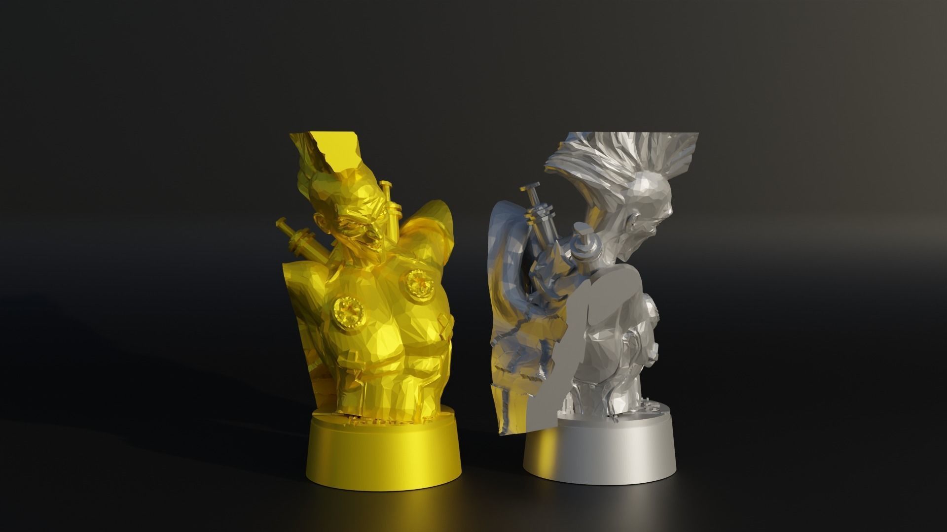 CyberPunk Chess Set - Game Chess With 6 Different Model 3D print model_5