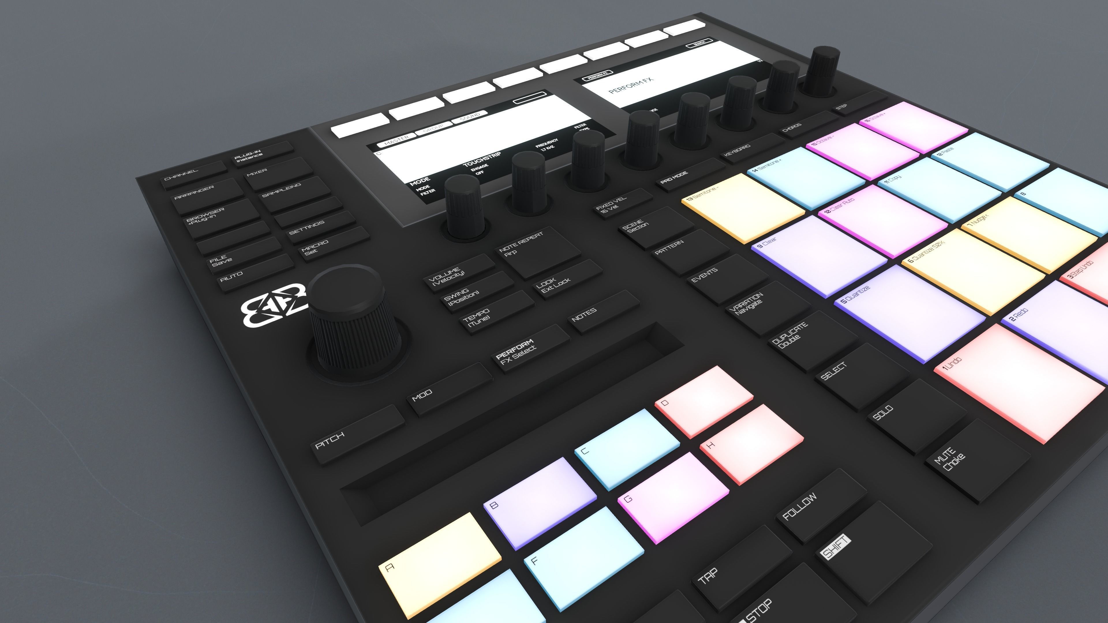 Banana BNN MK3 Low-poly 3D model_7