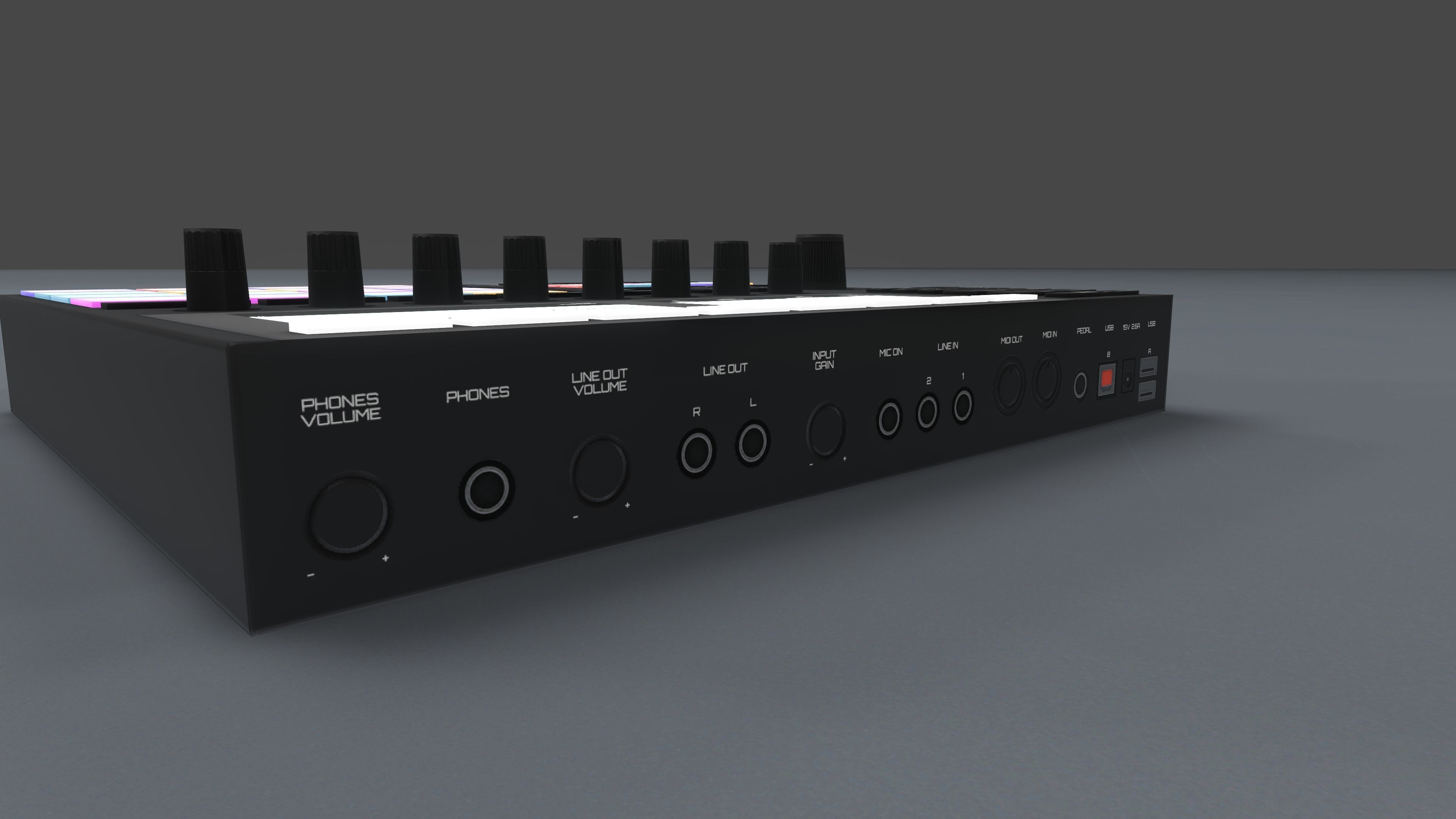 Banana BNN MK3 Low-poly 3D model_5