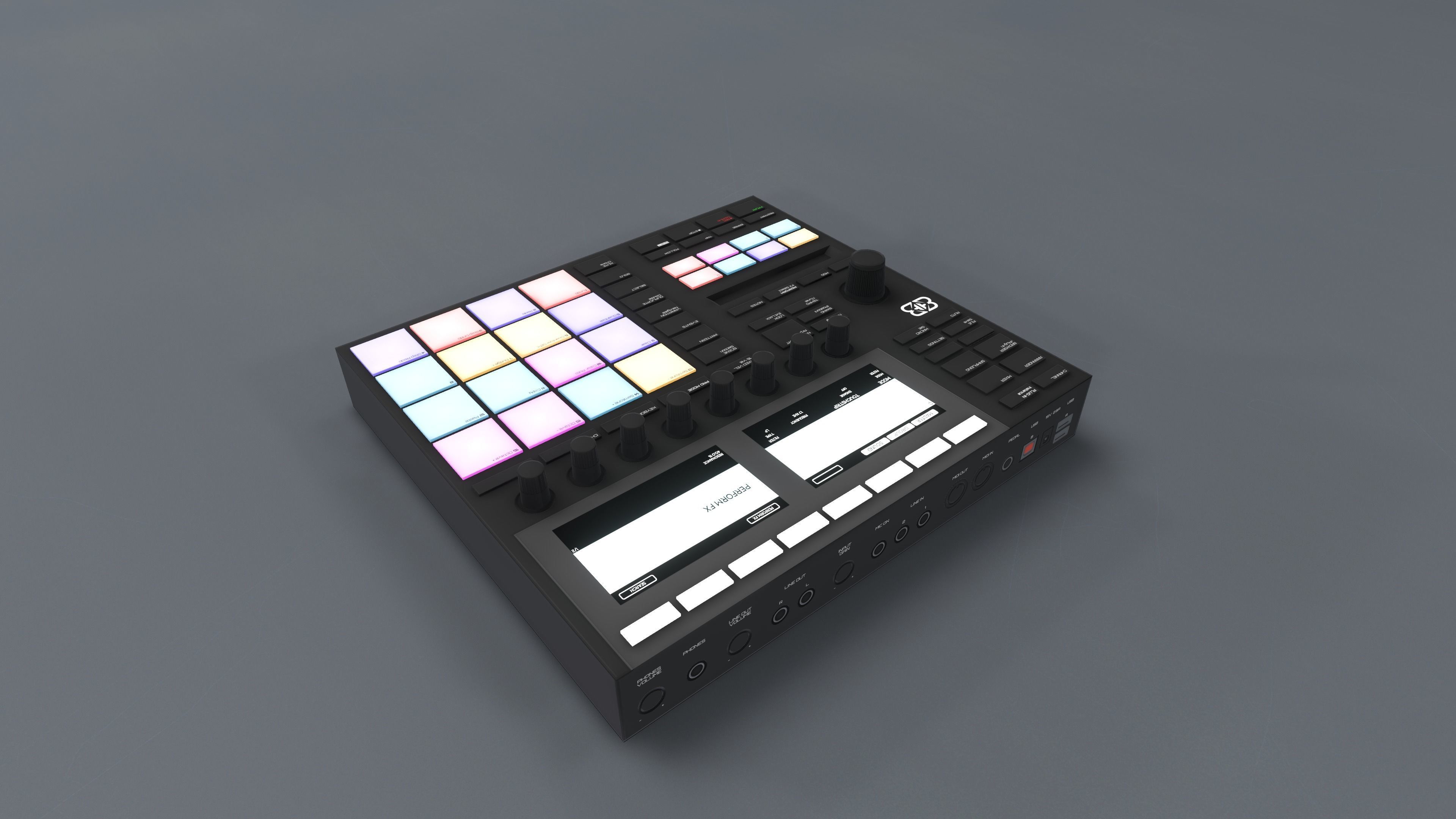 Banana BNN MK3 Low-poly 3D model_8