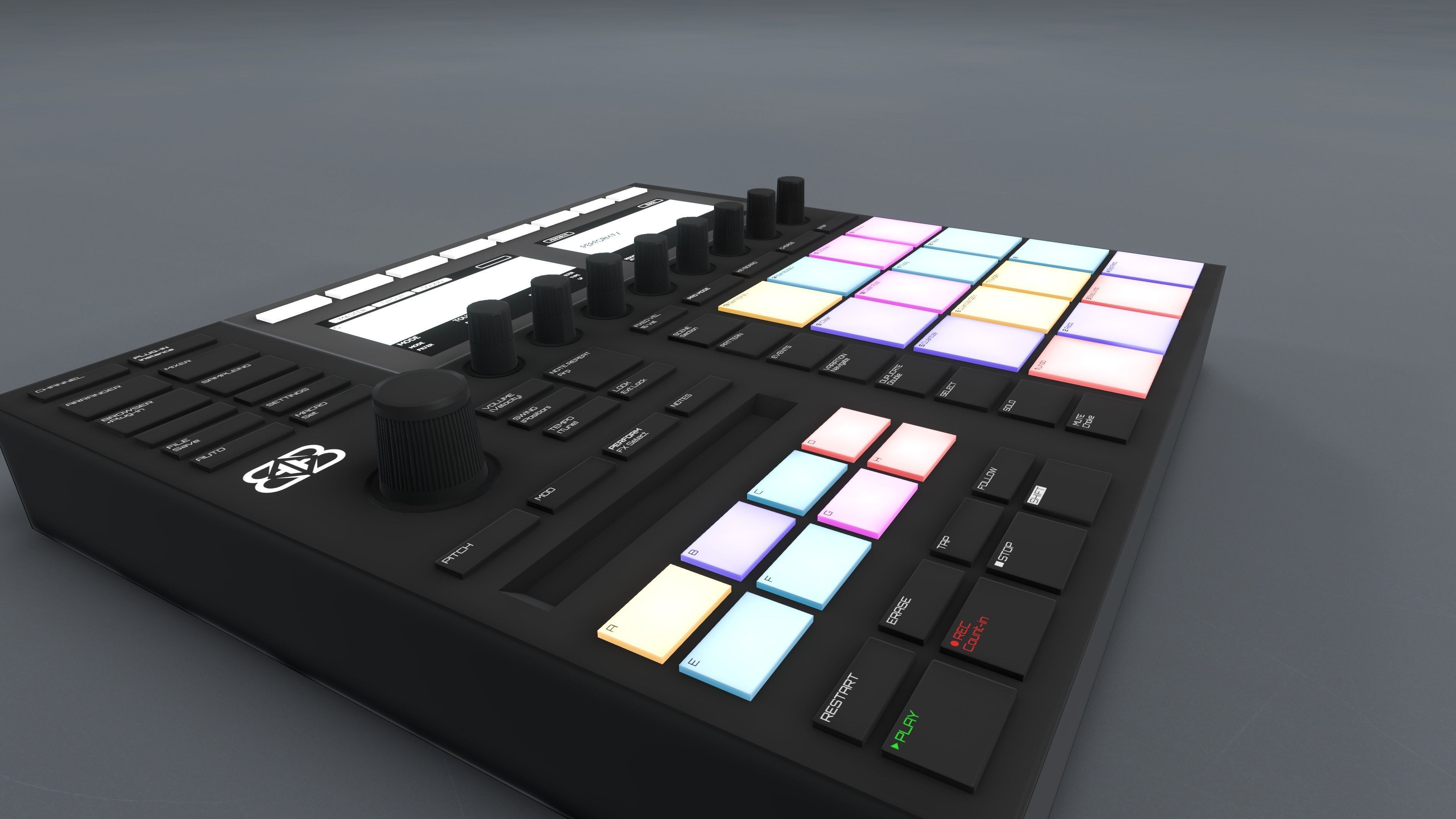 Banana BNN MK3 Low-poly 3D model_6