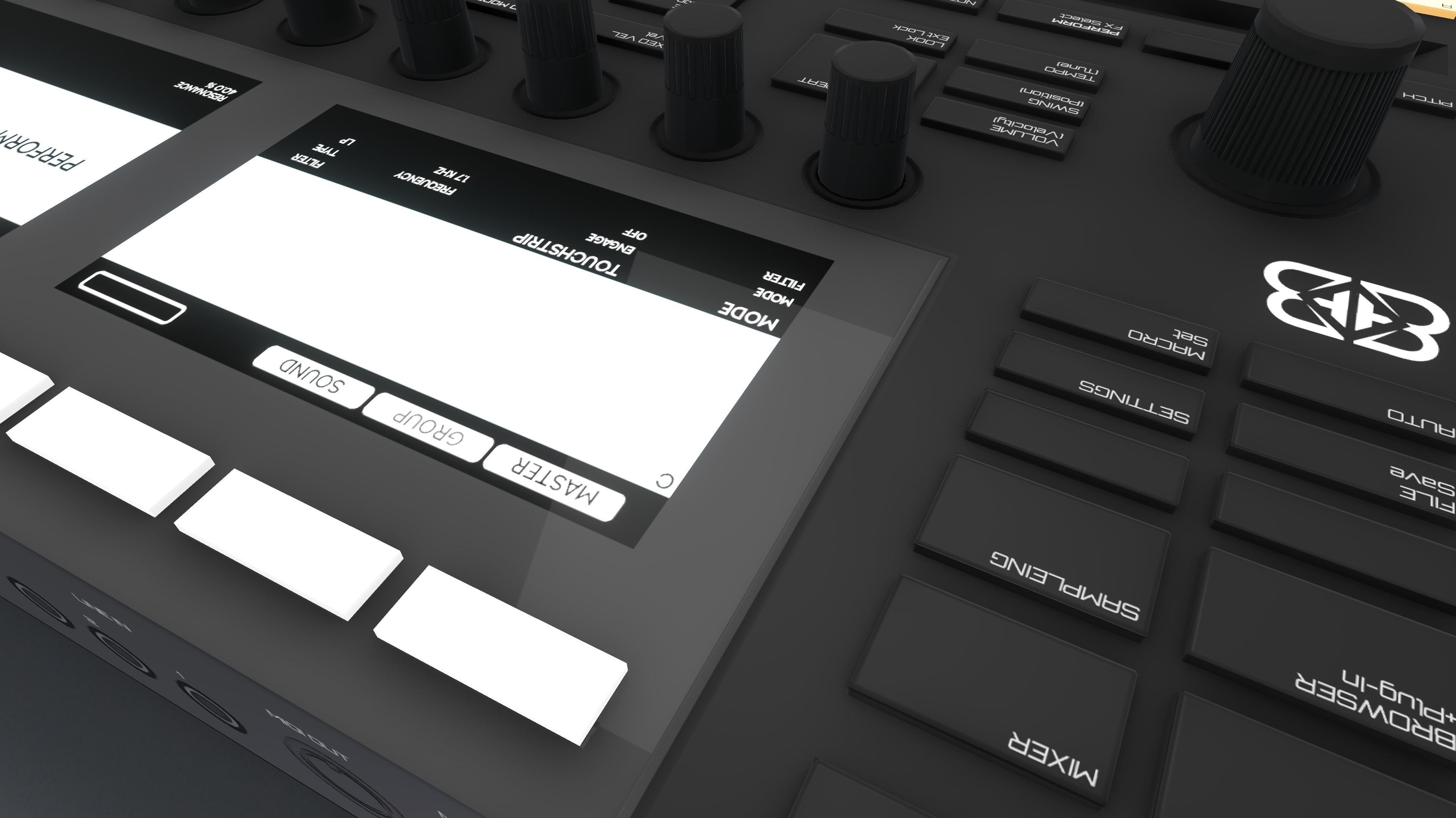 Banana BNN MK3 Low-poly 3D model_4