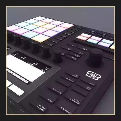 Banana BNN MK3 Low-poly 3D model Banana BNN MK3 Low-poly 3D model